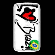 Coque Samsung Galaxy Core I love Brésil 2