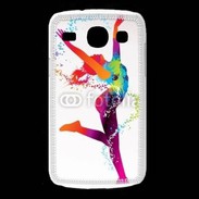 Coque Samsung Galaxy Core Danseuse en couleur