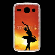 Coque Samsung Galaxy Core Danseuse couché de soleil