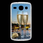 Coque Samsung Galaxy Core Amour au champagne