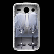 Coque Samsung Galaxy Core Coupe de champagne lesbienne
