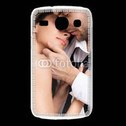 Coque Samsung Galaxy Core Couple romantique et glamour