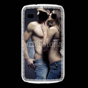Coque Samsung Galaxy Core Couple câlin sexy 3
