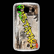 Coque Samsung Galaxy Core Rastafari graffiti