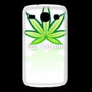 Coque Samsung Galaxy Core Feuille de cannabis 2