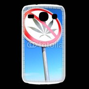 Coque Samsung Galaxy Core Interdiction de cannabis