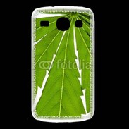 Coque Samsung Galaxy Core Feuille de cannabis 4