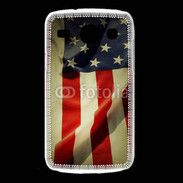 Coque Samsung Galaxy Core Vintage drapeau USA