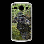 Coque Samsung Galaxy Core Militaire en forêt