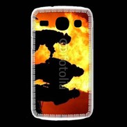 Coque Samsung Galaxy Core Pompier Soldat du feu 3