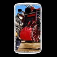 Coque Samsung Galaxy Core Pompiers Rangement matériel fin d'incendie