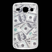 Coque Samsung Galaxy Core Fond dollars