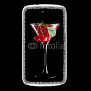 Coque Samsung Galaxy Core Cocktail Martini cerise