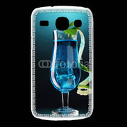Coque Samsung Galaxy Core Cocktail bleu