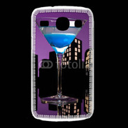 Coque Samsung Galaxy Core Blue martini