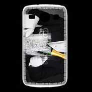 Coque Samsung Galaxy Core Major d'homme champagne