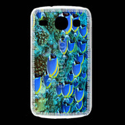 Coque Samsung Galaxy Core Banc de poissons bleus