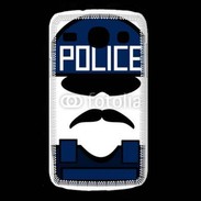 Coque Samsung Galaxy Core Moustache policier