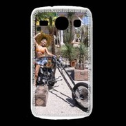 Coque Samsung Galaxy Core Femme sexy moto 2