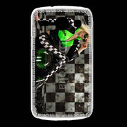 Coque Samsung Galaxy Core Femme sexy moto 4