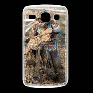 Coque Samsung Galaxy Core Moto cross dans la boue 15