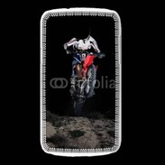 Coque Samsung Galaxy Core Moto cross la nuit 15