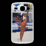 Coque Samsung Galaxy Core Beach Volley féminin 50