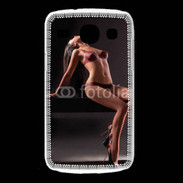 Coque Samsung Galaxy Core Body painting Femme