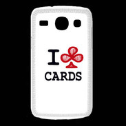 Coque Samsung Galaxy Core I love Cards Club