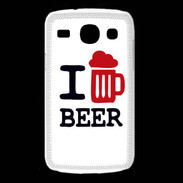 Coque Samsung Galaxy Core I love Beer