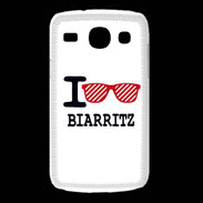 Coque Samsung Galaxy Core I love Biarritz 2
