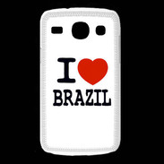 Coque Samsung Galaxy Core I love Brazil