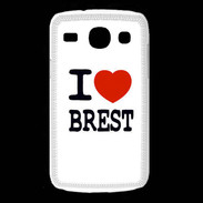 Coque Samsung Galaxy Core I love Brest