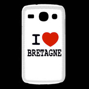 Coque Samsung Galaxy Core I love Bretagne