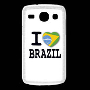 Coque Samsung Galaxy Core I love Brazil 2