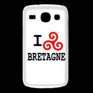 Coque Samsung Galaxy Core I love Bretagne 2