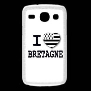 Coque Samsung Galaxy Core I love Bretagne 3