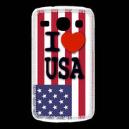 Coque Samsung Galaxy Core I love USA 3