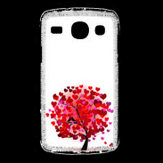 Coque Samsung Galaxy Core Arbre coeurs