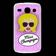 Coque Samsung Galaxy Core Miss Champagne Blonde