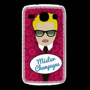 Coque Samsung Galaxy Core Mister Champagne Blond