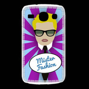 Coque Samsung Galaxy Core Mister Fashion Blond