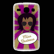Coque Samsung Galaxy Core Miss business Black