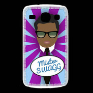 Coque Samsung Galaxy Core Mister Swag Black