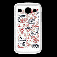 Coque Samsung Galaxy Core Adishatz All Over Rugby