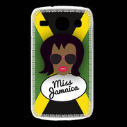 Coque Samsung Galaxy Core Miss Jamaica Black