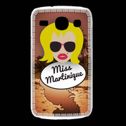 Coque Samsung Galaxy Core Miss Martinique Blonde