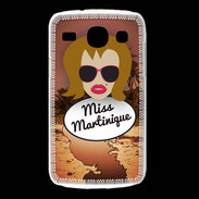 Coque Samsung Galaxy Core Miss Martinique Rousse