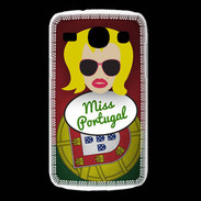 Coque Samsung Galaxy Core Miss Portugal Blonde