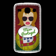 Coque Samsung Galaxy Core Miss Portugal Rousse